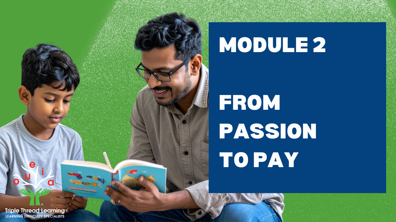 MODULE 2 – FROM PASSION TO PAY